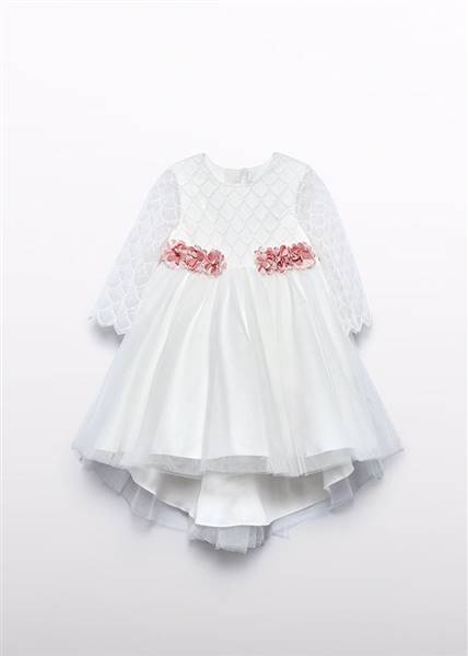 VESTITO TULLE RICAMO
