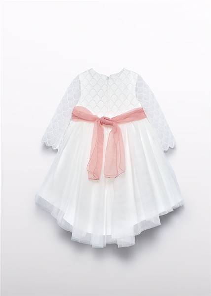 VESTITO TULLE RICAMO