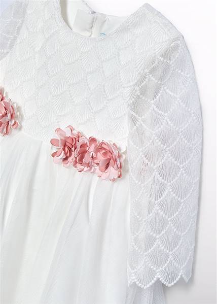 VESTITO TULLE RICAMO