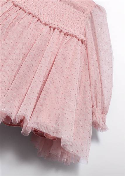 VESTITO TULLE GLITTER
