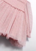 VESTITO TULLE GLITTER