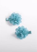 SET 2 FERMAGLI FIORI CHIFFON ABEL E LULA