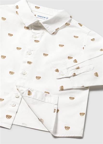 CAMICIA M/L STAMPATA MAYORAL