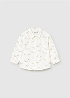 CAMICIA M/L STAMPATA MAYORAL