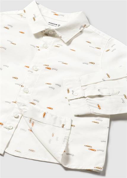 CAMICIA M/L STAMPATA MAYORAL
