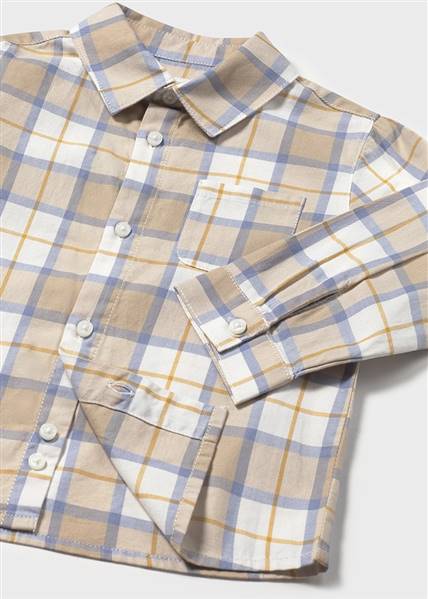 CAMICIA M/L QUADRI MAYORAL