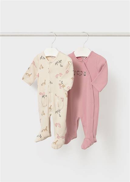 SET 2 PAGLIACCETTI NEONATA MAYORAL