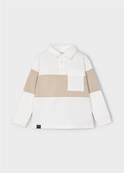 POLO M/L COLOR BLOCK