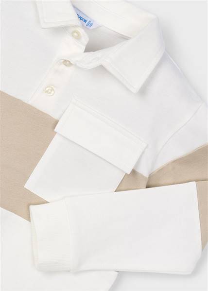 POLO M/L COLOR BLOCK