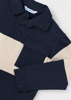 POLO M/L COLOR BLOCK