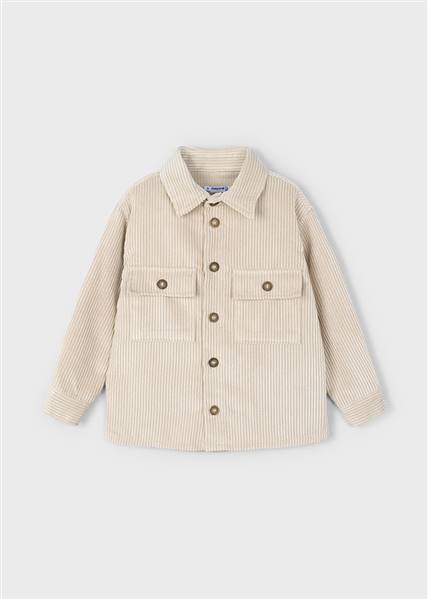 OVERSHIRT VELLUTO A COSTINE
