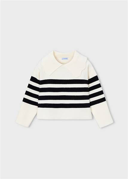 MAGLIONE RIGHE COLLO MAYORAL