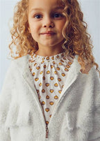FELPA TRICOT CON PELLICCIA MAYORAL