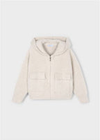 FELPA TRICOT CON PELLICCIA MAYORAL