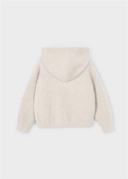 FELPA TRICOT CON PELLICCIA MAYORAL