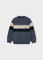 MAGLIA CON BANDE