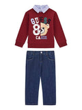 COMPLETO FELPA E PANTALONI GUESS