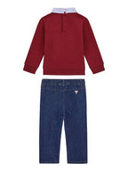 COMPLETO FELPA E PANTALONI GUESS