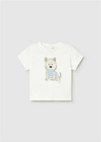 T-SHIRT STAMPA CANE MAYORAL