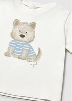 T-SHIRT STAMPA CANE MAYORAL