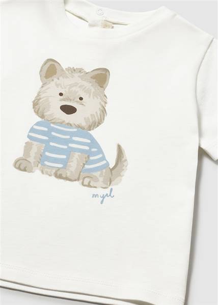 T-SHIRT STAMPA CANE MAYORAL