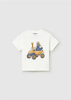 T-SHIRT STAMPA MACCHINA MAYORAL