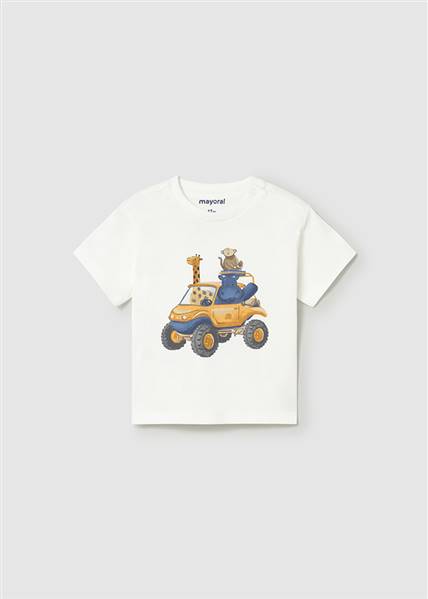 T-SHIRT STAMPA MACCHINA MAYORAL