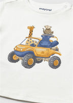 T-SHIRT STAMPA MACCHINA MAYORAL