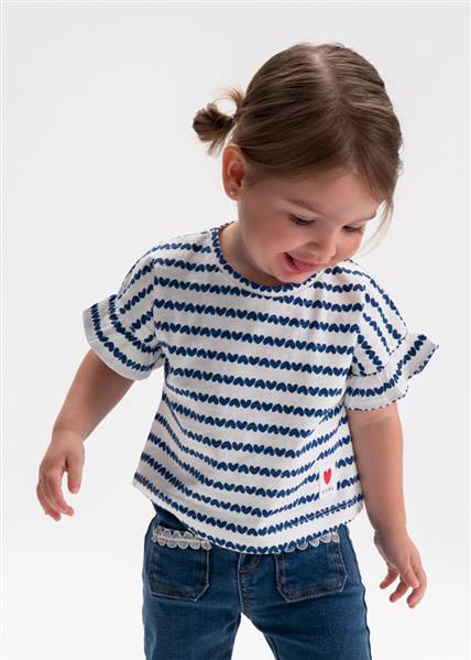 T-SHIRT MAYORAL CUORI