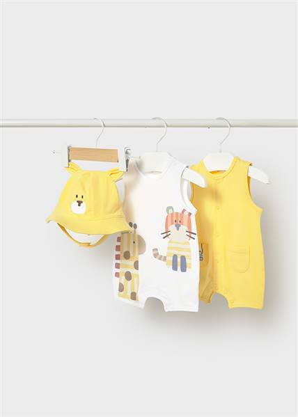 SET 2 PAGLIACCETTI CON CAPPELLO MAYORAL