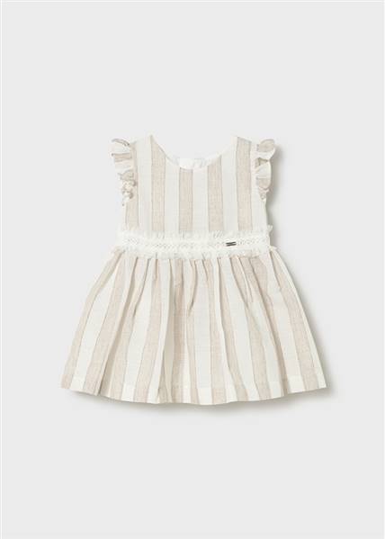 VESTITO RIGHE FASCIA