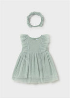 VESTITO TUL CON CERCHIETTO