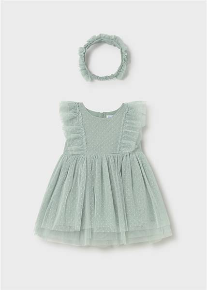 VESTITO TUL CON CERCHIETTO