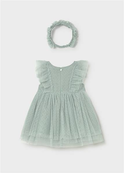 VESTITO TUL CON CERCHIETTO