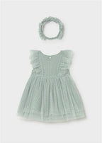 VESTITO TUL CON CERCHIETTO