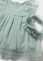 VESTITO TUL CON CERCHIETTO