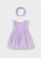 VESTITO TUL CON CERCHIETTO