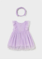 VESTITO TUL CON CERCHIETTO