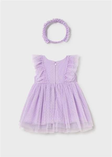 VESTITO TUL CON CERCHIETTO
