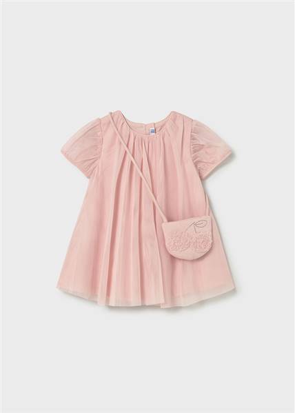 VESTITO TULLE CON BORSA MAYORAL