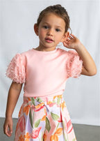 MAGLIETTA CON TULLE MAYORAL