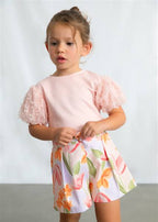 MAGLIETTA CON TULLE MAYORAL