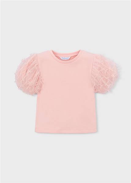 MAGLIETTA CON TULLE MAYORAL