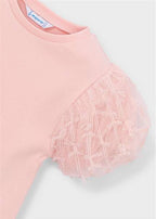 MAGLIETTA CON TULLE MAYORAL