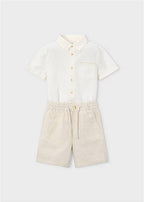 COMPLETO CAMICIA E BERMUDA MAYORAL