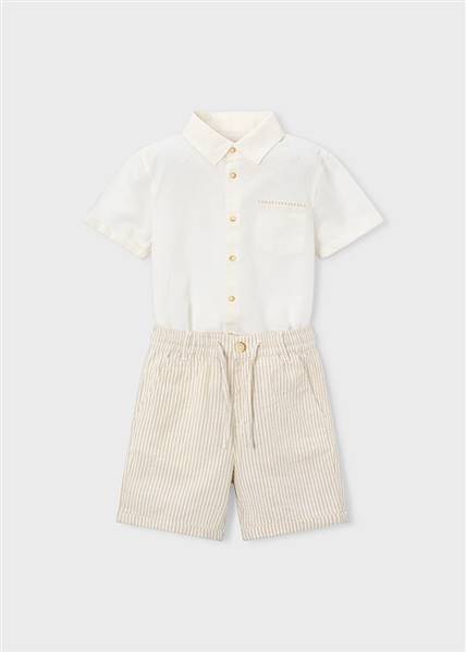 COMPLETO CAMICIA E BERMUDA MAYORAL