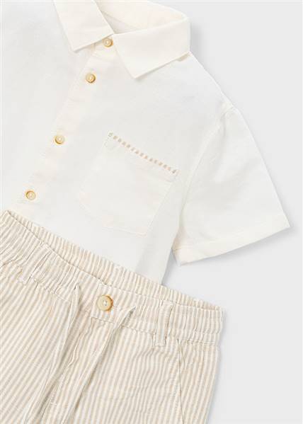 COMPLETO CAMICIA E BERMUDA MAYORAL