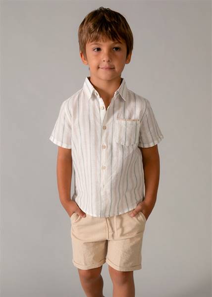 COMPLETO CAMICIA E BERMUDA MAYORAL