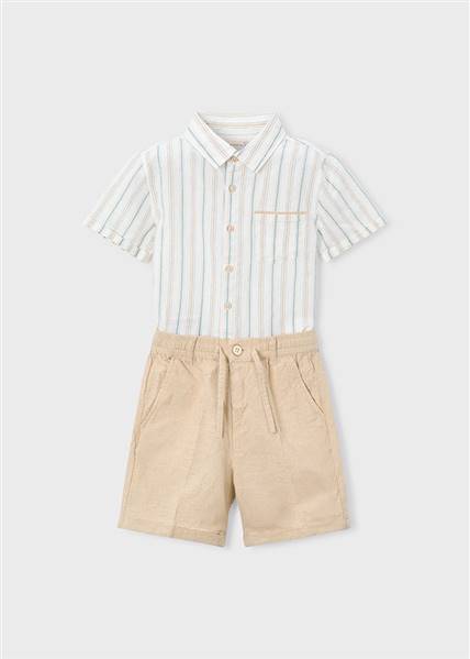 COMPLETO CAMICIA E BERMUDA MAYORAL
