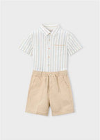 COMPLETO CAMICIA E BERMUDA MAYORAL